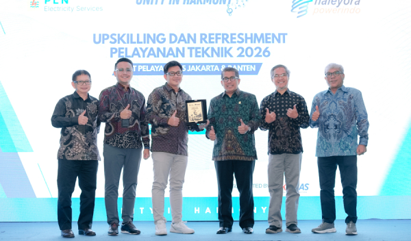PT PLN Elektricity Services UP 5 Jakarta Banten melalui PT IKAMAS menyelenggarakan Upskilling dan Refreshment kepada 854 petugas Pelayanan Teknik 