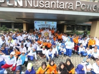 Latihan Bersama Olah Gerak Ling Tien Kung IKPLN Jawa Timur